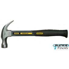 Молоток "Stanley® Grey Fiberglass Curve Claw" с загнутым гвоздодером 1-51-628