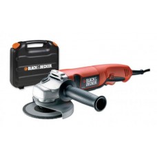 Угловая шлифмашина Black&Decker 1200вт,d=125 мм, чемодан.