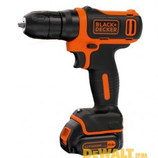 Аккумуляторный шуруповёрт Black&Decker BDCDD12B