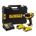 Дрель-шуруповёрт аккумуляторная бесщёточная DeWALT DCD708D2T