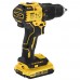 Дрель-шуруповёрт аккумуляторная бесщёточная ударная DeWALT DCD709D2T