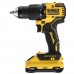 Дрель-шуруповёрт аккумуляторная бесщёточная ударная DeWALT DCD709L2T