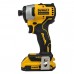 Шуруповёрт аккумуляторный ударный бесщёточный DeWALT DCF809D2T