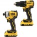 Набор из двух инструментов бесщеточных DeWALT DCK2062D2T