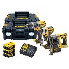 Набор из трех инструментов бесщеточных DeWALT DCK368P3T