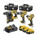 Набор из трех инструментов бесщеточных DeWALT DCK368P3T