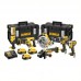 Набор из шести инструментов бесщеточных DeWALT DCK623P3