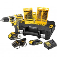 Дрель-шуруповёрт аккумуляторная бесщеточная ударная DeWALT DCK795S2T